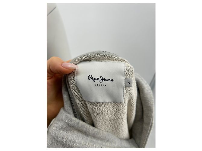 PEPE JEANS Strickwaren T.International S Baumwolle Grau - Ansicht 5