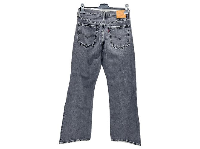 Jeans LEVI'S T.US 26 Cotone Grigio - vista 2