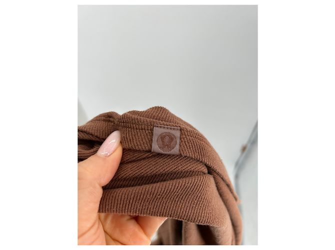 Autre Marque LULULEMON Tops T.Internacional S Viscosa Castaño - vista 5
