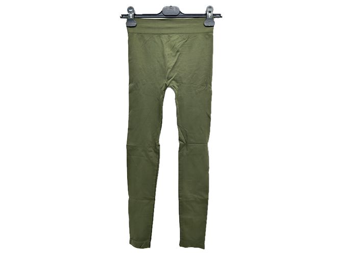 Autre Marque NICHT UNTERSCHRIEBEN / UNTERSCHRIEBEN Hose T.International S Polyester Khaki - Ansicht 2