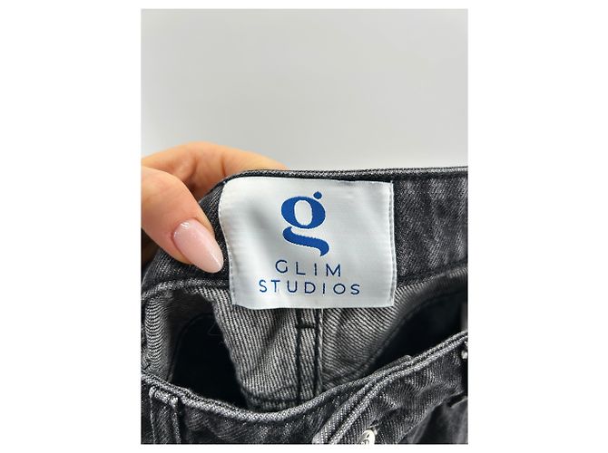 Autre Marque NO FIRMADO / NO FIRMADO Jeans T.US 25 Algodón Gris - vista 3