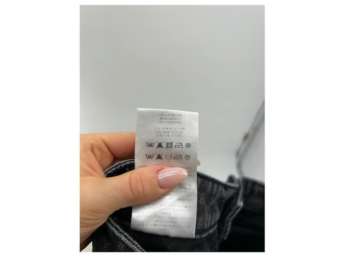Autre Marque NO FIRMADO / NO FIRMADO Jeans T.US 25 Algodón Gris - vista 5