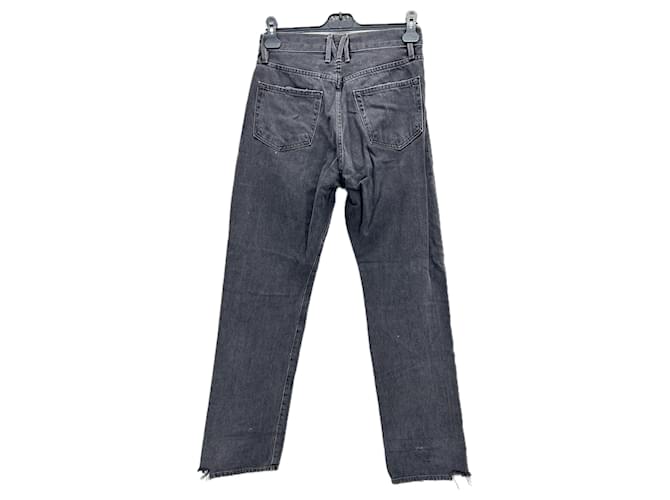 Frame Denim Jeans FRAME T.US 26 Cotone Grigio - vista 2