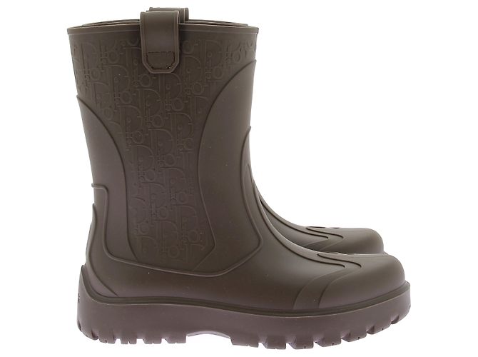DIOR Boots T.EU 44 Rubber Khaki - view 2