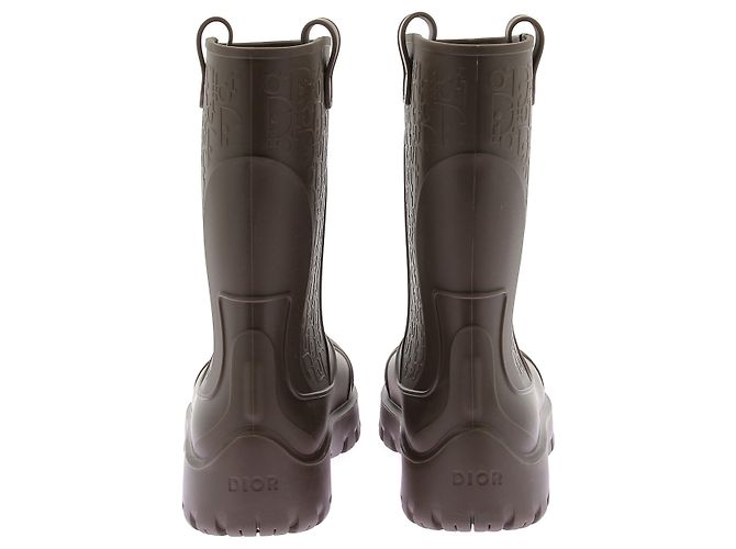 DIOR Boots T.EU 44 Rubber Khaki - view 5