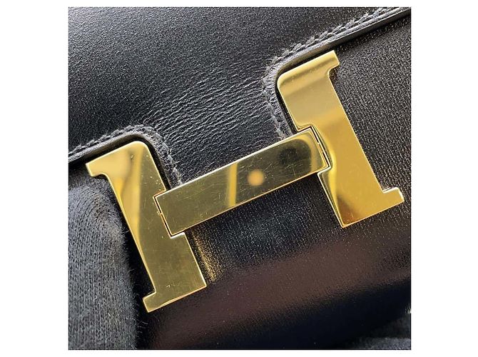 Hermès Cartera Larga Hermes Constance Para Llevar Negro - vista 12