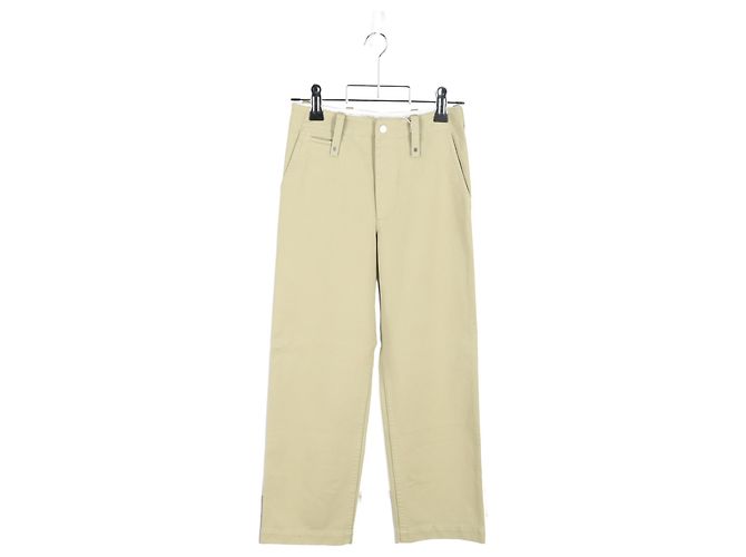 Burberry-Hosen aus khakifarbenem Baumwollstoff - Ansicht 4