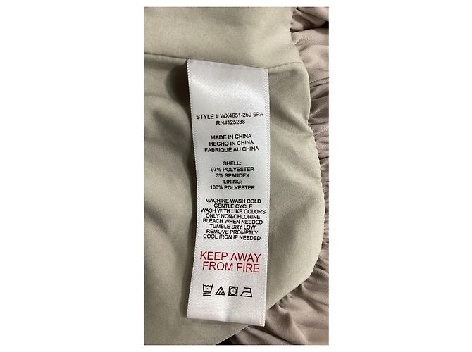 Blouse en satin à ourlet peplum Jason Wu en polyester gris - vue 12