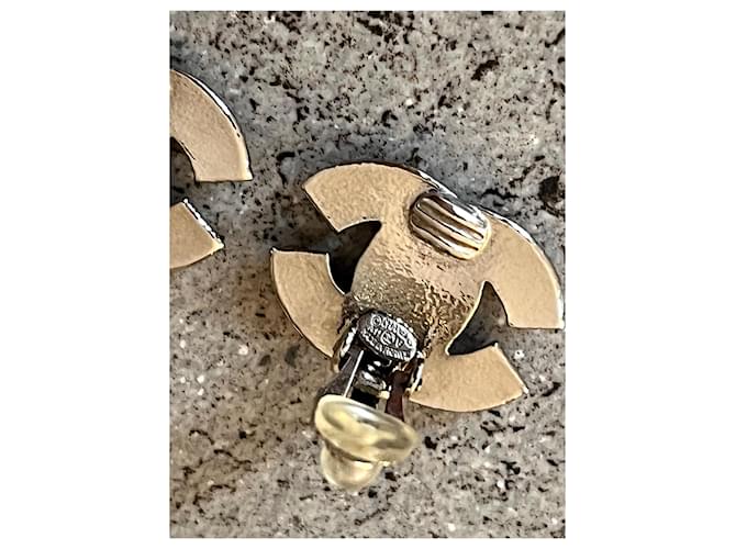 Chanel Orecchini CC argentati in perfette condizioni Argento - vista 6
