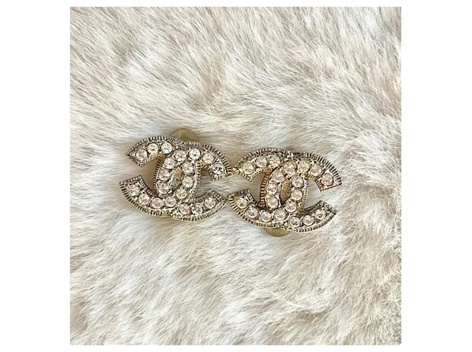 Chanel Orecchini CC argentati in perfette condizioni Argento - vista 9