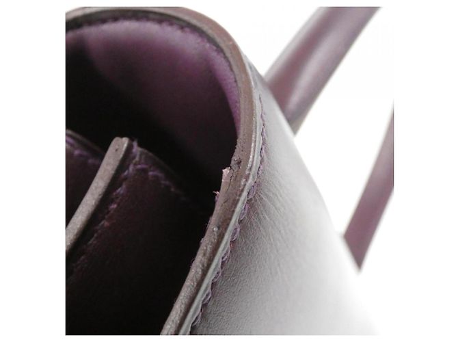 Hermès Borsa a mano Hermes Piano in Raisin Bordò - vista 4