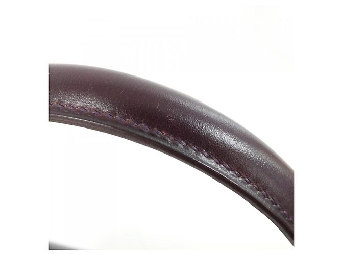 Hermès Borsa a mano Hermes Piano in Raisin Bordò - vista 6