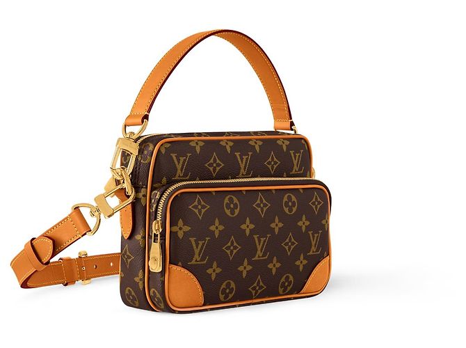 Louis Vuitton Nuovo tela monogramma LV Nil Marrone - vista 2