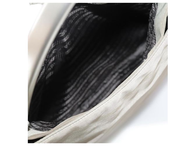 Borsa a Spalla PRADA in Nylon Khaki Auth bs21541 Cachi - vista 15