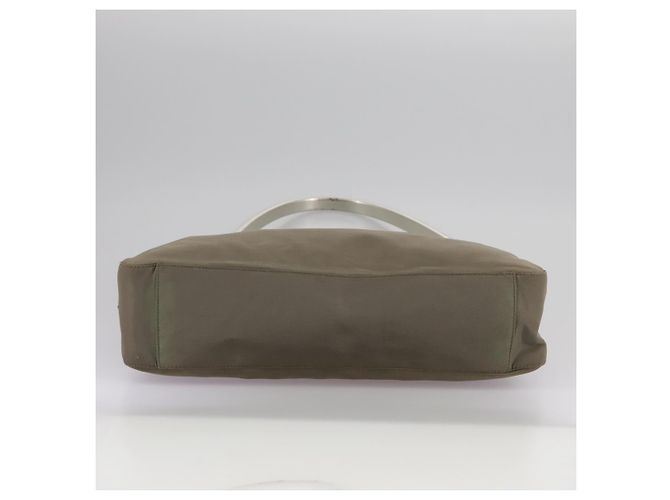 Borsa a Spalla PRADA in Nylon Khaki Auth bs21541 Cachi - vista 3
