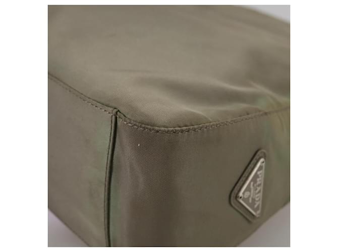 Borsa a Spalla PRADA in Nylon Khaki Auth bs21541 Cachi - vista 4