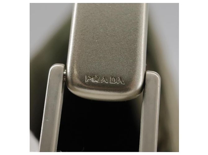 Borsa a Spalla PRADA in Nylon Khaki Auth bs21541 Cachi - vista 5