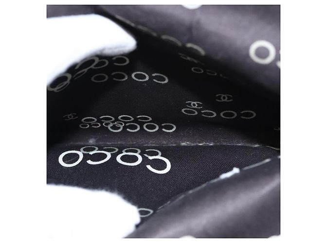 CHANEL Matelassé 25 Borsa a Spalla con Catena Tela Nera Oro CC Auth 108396 Nero D'oro - vista 15