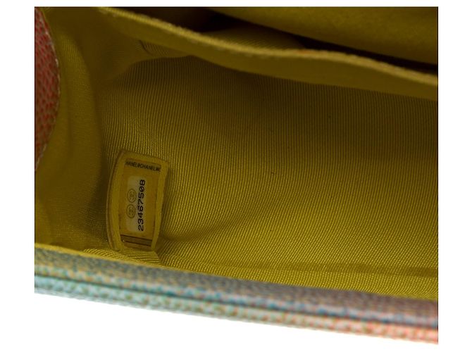 Sac CHANEL Boy en Cuir Multicolor - 102437 Multicolore - vue 7