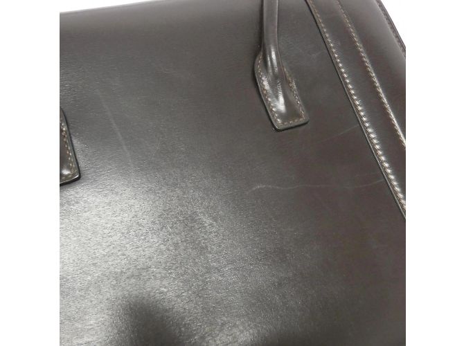 Hermès Hermes Drag 27cm Handtasche Damier ebene - Ansicht 5