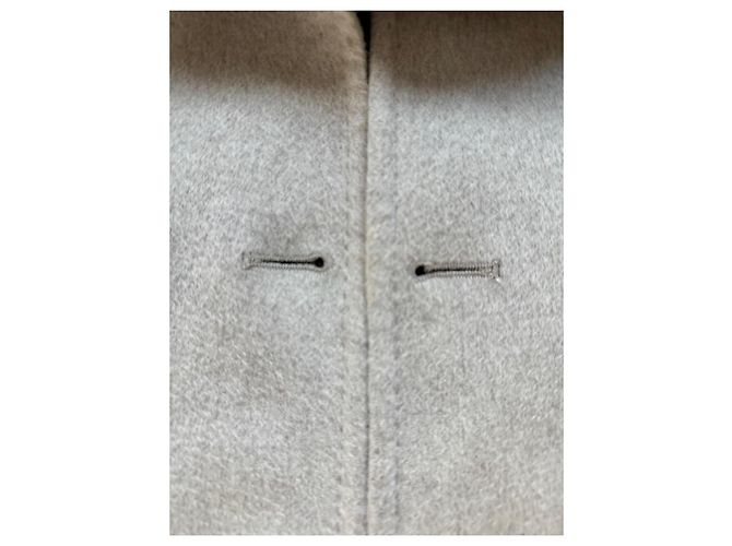 Cappotto Max Mara in lana e cashmere sabbia - vista 6