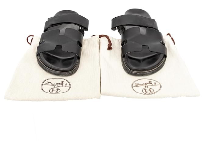 Sandali Chypre Hermès Nero - vista 10