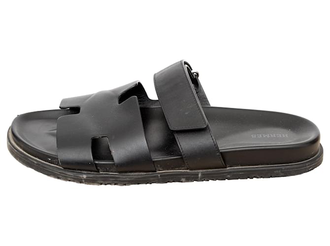 Sandali Chypre Hermès Nero - vista 6