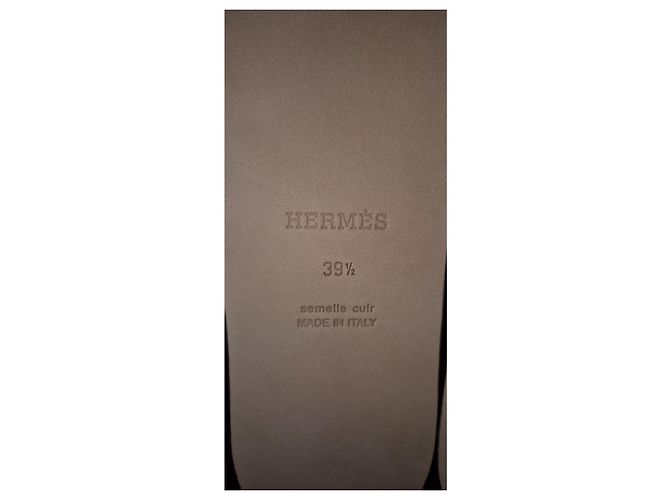 Sandali Hermès Izmir Cammello - vista 3