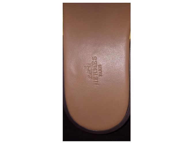Sandali Hermès Izmir Cammello - vista 4