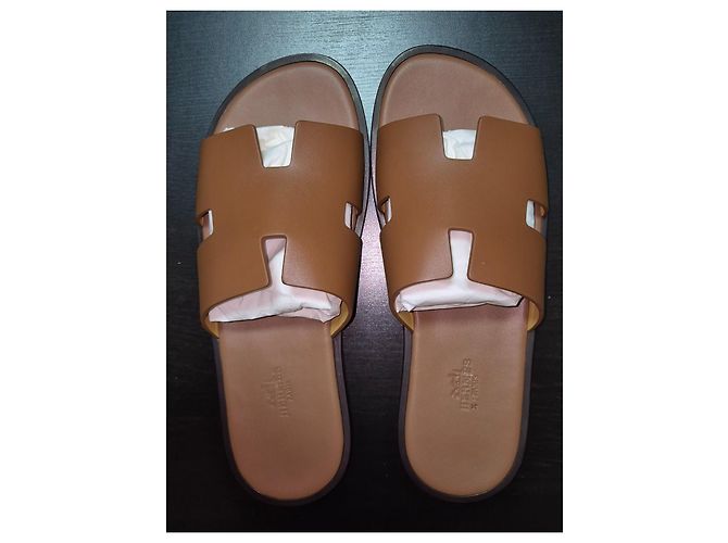 Sandali Hermès Izmir Cammello - vista 6