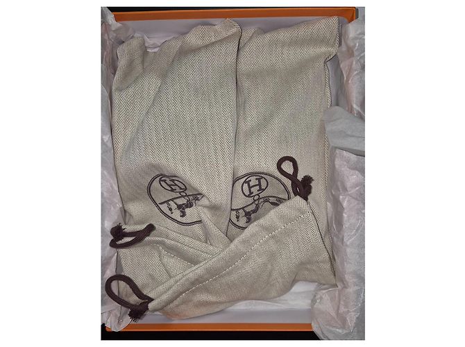 Sandali Hermès Izmir Cammello - vista 7