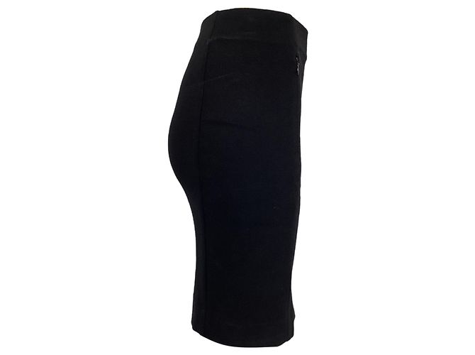 Falda mini ajustada Diane Von Furstenberg en viscosa negra Negro - vista 2