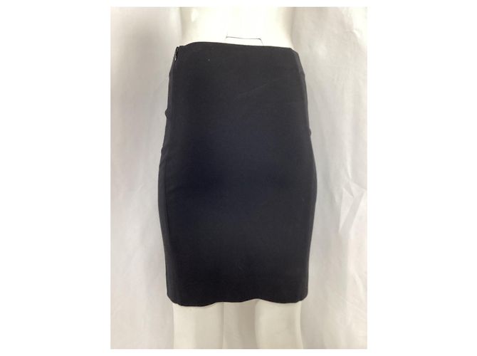 Falda mini ajustada Diane Von Furstenberg en viscosa negra Negro - vista 8