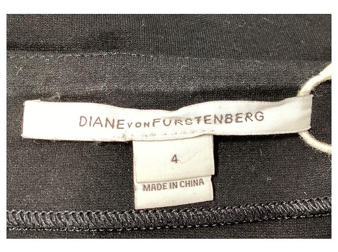 Falda mini ajustada Diane Von Furstenberg en viscosa negra Negro - vista 9