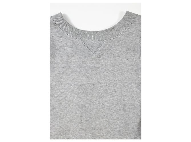 Sacai Luck Pulloverkleid aus grauer Baumwolle - Ansicht 9