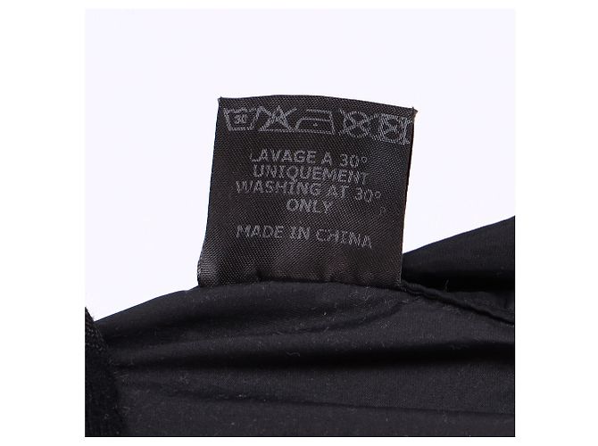 Abrigo trench midi con cinturón Isabel Marant en nylon negro - vista 12