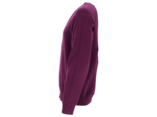 Tom Ford Rundhalspullover aus violettem Baumwoll Lila - Ansicht 2