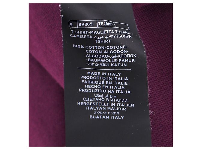 Tom Ford Rundhalspullover aus violettem Baumwoll Lila - Ansicht 4
