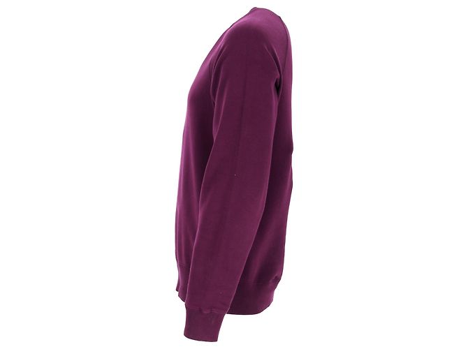 Tom Ford Rundhalspullover aus violettem Baumwoll Lila - Ansicht 7