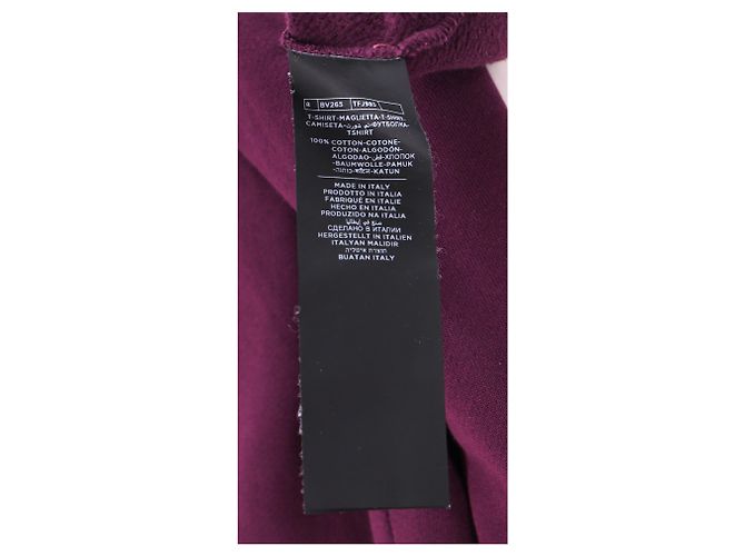 Tom Ford Rundhalspullover aus violettem Baumwoll Lila - Ansicht 9
