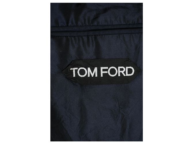 Tom Ford O'Connor Slim-Fit Unstructured Blazer in Navy Wool Navy blue - view 10