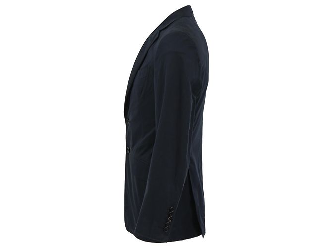 Tom Ford O'Connor Slim-Fit Unstructured Blazer in Navy Wool Navy blue - view 3