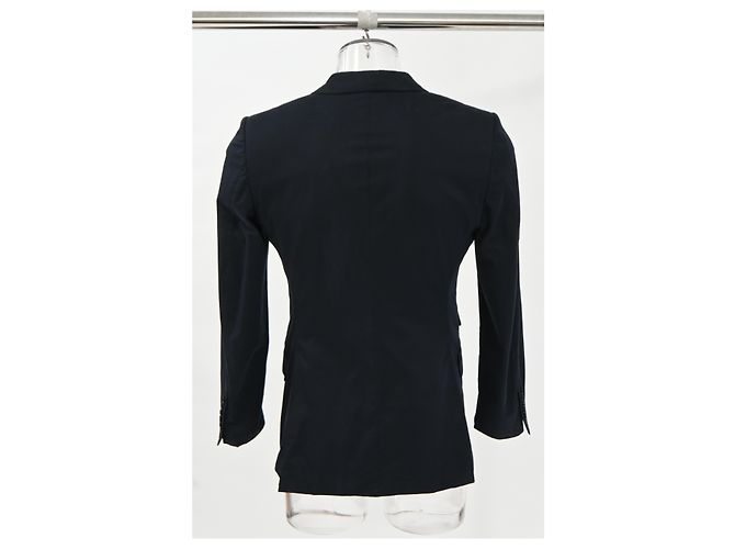 Tom Ford O'Connor Slim-Fit Unstructured Blazer in Navy Wool Navy blue - view 7