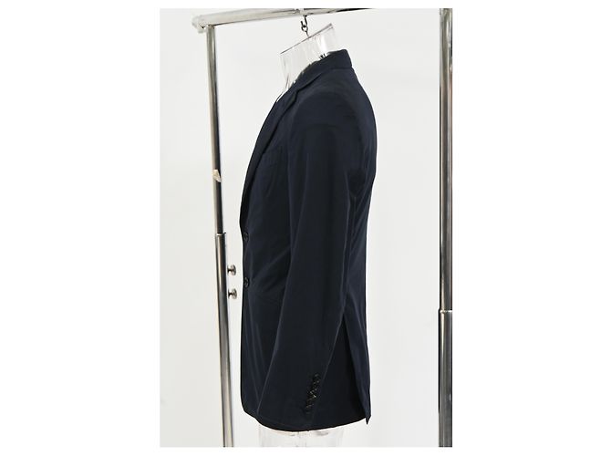 Tom Ford O'Connor Slim-Fit Unstructured Blazer in Navy Wool Navy blue - view 8