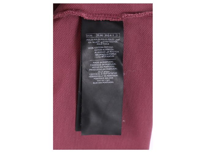 Tom Ford Basic Poloshirt aus rosa Baumwolle Pink - Ansicht 10