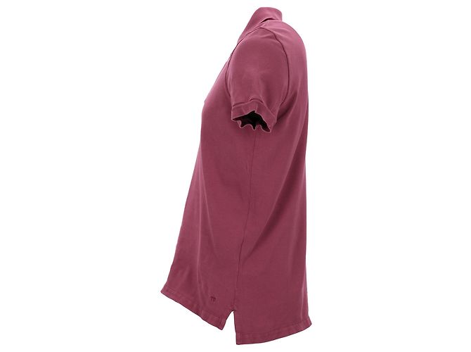 Tom Ford Basic Poloshirt aus rosa Baumwolle Pink - Ansicht 2