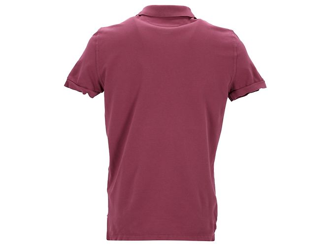 Tom Ford Basic Poloshirt aus rosa Baumwolle Pink - Ansicht 3