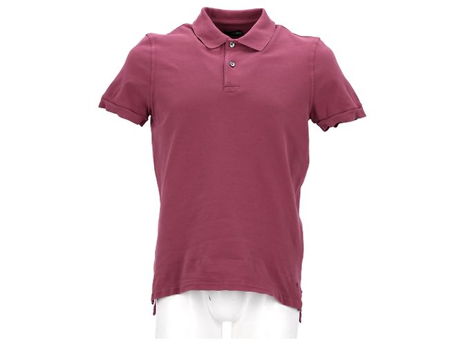 Tom Ford Basic Poloshirt aus rosa Baumwolle Pink - Ansicht 6