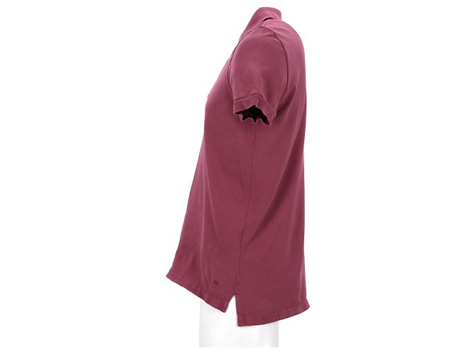 Tom Ford Basic Poloshirt aus rosa Baumwolle Pink - Ansicht 7