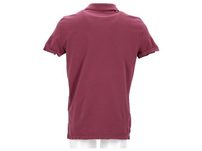 Tom Ford Basic Poloshirt aus rosa Baumwolle Pink - Ansicht 8